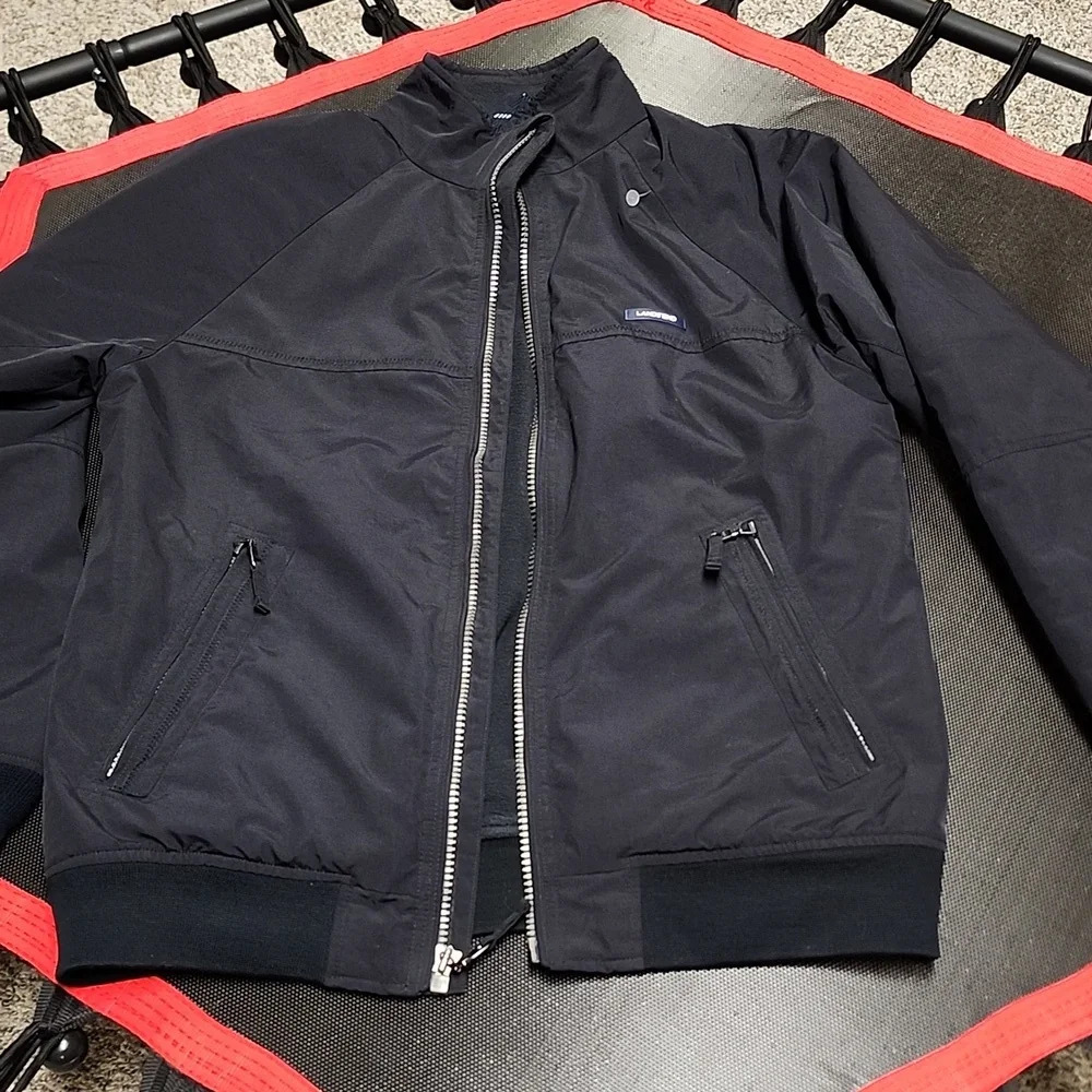 Lands End Medium Mens Bomber Jacket box#6